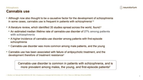 Schizophrenia – Comorbidity – slide 14